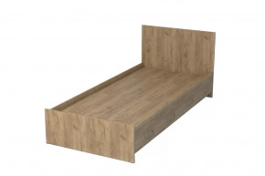 Кровать Эго, арт. 032, 900*2000 мм, дуб крафт золотой Диал в Ишиме - ishim.mebel-tymen.ru | фото