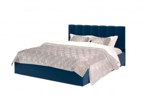 Кровать Элен 1400*2000 мм, велюр NEO 27, синий в Ишиме - ishim.mebel-tymen.ru | фото