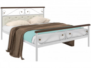 Кровать Эсмеральда plus мягкая белая в Ишиме - ishim.mebel-tymen.ru | фото