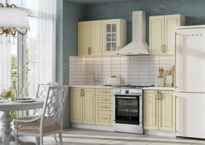 Кухня Лондон 1,6 м, белый/дуб крем в Ишиме - ishim.mebel-tymen.ru | фото