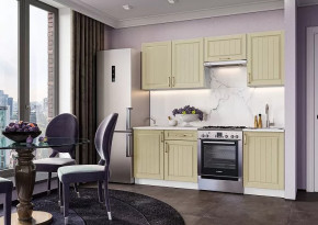 Кухня Лондон 2,1 м, белый/дуб крем в Ишиме - ishim.mebel-tymen.ru | фото