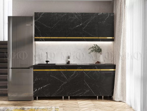 Кухня Милена 2,0м (Мрамор Блэк софт (Антарес)) в Ишиме - ishim.mebel-tymen.ru | фото