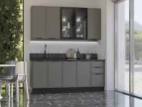 Кухня Николь 2,0/900м (Холст вулканический) в Ишиме - ishim.mebel-tymen.ru | фото