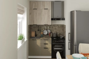 Кухонный гарнитур Альба мини 1000 мм в Ишиме - ishim.mebel-tymen.ru | фото