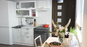 Кухонный гарнитур Алина экстра 1700 мм в Ишиме - ishim.mebel-tymen.ru | фото