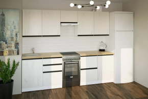 Кухонный гарнитур Амели мега 2500 мм в Ишиме - ishim.mebel-tymen.ru | фото