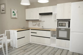 Кухонный гарнитур Амели мега прайм 1500х2700 мм в Ишиме - ishim.mebel-tymen.ru | фото