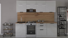 Кухонный гарнитур Аттика длиной 240 см в Ишиме - ishim.mebel-tymen.ru | фото