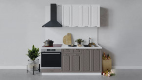 Кухонный гарнитур «Бьянка» длиной 180 см со шкафом НБ в Ишиме - ishim.mebel-tymen.ru | фото