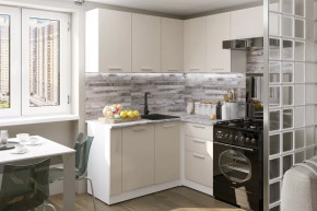 Кухонный гарнитур Дюна мега прайм 1600х1700 мм в Ишиме - ishim.mebel-tymen.ru | фото