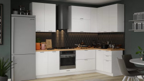 Кухонный гарнитур «Габриэлла» №18 Белый, Сноу в Ишиме - ishim.mebel-tymen.ru | фото