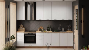 Кухонный гарнитур «Габриэлла» №19 Дуб Крафт золотой, Сноу в Ишиме - ishim.mebel-tymen.ru | фото