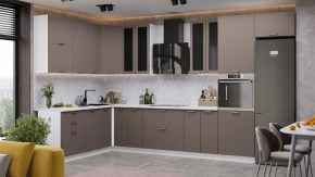 Кухонный гарнитур «Габриэлла» №22 Белый, Муссон в Ишиме - ishim.mebel-tymen.ru | фото