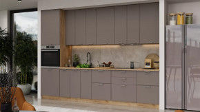 Кухонный гарнитур «Габриэлла» №23 Дуб Крафт золотой, Муссон в Ишиме - ishim.mebel-tymen.ru | фото