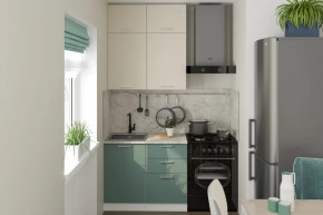 Кухонный гарнитур Глория мини 1000 мм в Ишиме - ishim.mebel-tymen.ru | фото