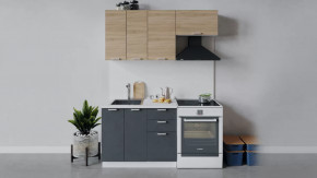 Кухонный гарнитур «Гранита» длиной 160 см в Ишиме - ishim.mebel-tymen.ru | фото