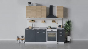 Кухонный гарнитур «Гранита» длиной 160 см в Ишиме - ishim.mebel-tymen.ru | фото