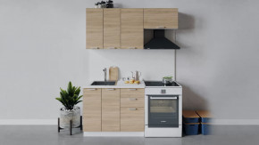 Кухонный гарнитур «Гранита» длиной 160 см в Ишиме - ishim.mebel-tymen.ru | фото