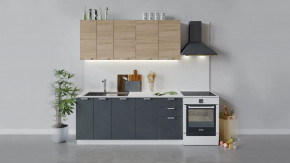 Кухонный гарнитур «Гранита» длиной 180 см в Ишиме - ishim.mebel-tymen.ru | фото