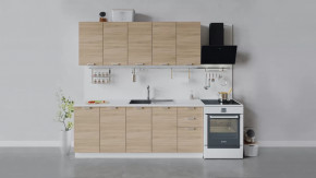 Кухонный гарнитур «Гранита» длиной 200 см в Ишиме - ishim.mebel-tymen.ru | фото