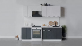 Кухонный гарнитур «Гранита» длиной 240 см в Ишиме - ishim.mebel-tymen.ru | фото