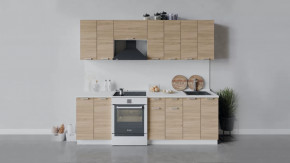 Кухонный гарнитур «Гранита» длиной 240 см в Ишиме - ishim.mebel-tymen.ru | фото