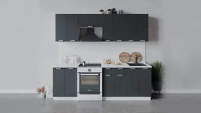 Кухонный гарнитур «Гранита» длиной 240 см в Ишиме - ishim.mebel-tymen.ru | фото