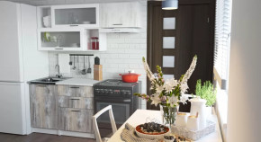 Кухонный гарнитур Инна экстра 1700 мм в Ишиме - ishim.mebel-tymen.ru | фото