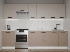 Кухонный гарнитур Каппучино-3000 МДФ столешница 26 мм в Ишиме - ishim.mebel-tymen.ru | фото