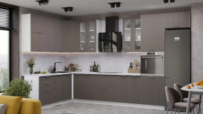 Кухонный гарнитур «Кимберли» №11 Белый, Муссон в Ишиме - ishim.mebel-tymen.ru | фото