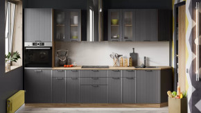 Кухонный гарнитур «Кимберли» №3 Дуб Крафт золотой, Муссон в Ишиме - ishim.mebel-tymen.ru | фото