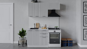 Кухонный гарнитур «Кимберли» длиной 160 см Белый, Сноу в Ишиме - ishim.mebel-tymen.ru | фото