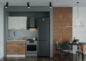 Кухонный гарнитур Лада-1000 столешница 26 мм в Ишиме - ishim.mebel-tymen.ru | фото