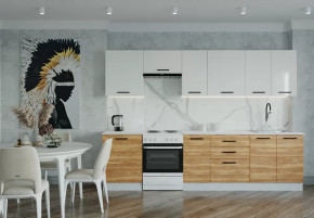 Кухонный гарнитур Лада-3000 столешница 38 мм в Ишиме - ishim.mebel-tymen.ru | фото