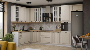 Кухонный гарнитур «Лина» №5 Белый, Крем в Ишиме - ishim.mebel-tymen.ru | фото