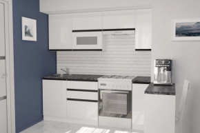 Кухонный гарнитур Лотос ультра 2000 мм в Ишиме - ishim.mebel-tymen.ru | фото