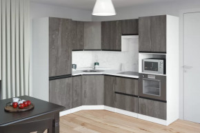 Кухонный гарнитур Ноктюрн оптима 1800х2400 мм в Ишиме - ishim.mebel-tymen.ru | фото