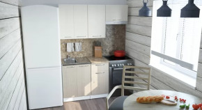 Кухонный гарнитур Ольга нормал 2 1500 мм в Ишиме - ishim.mebel-tymen.ru | фото