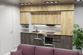 Кухонный гарнитур Сапфир экстра 3000 мм в Ишиме - ishim.mebel-tymen.ru | фото