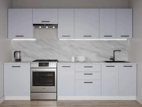 Кухонный гарнитур Смоки-3000 МДФ столешница 26 мм в Ишиме - ishim.mebel-tymen.ru | фото