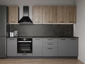 Кухонный гарнитур Умбра-2800 МДФ столешница 26 мм в Ишиме - ishim.mebel-tymen.ru | фото