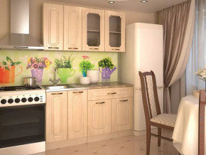 Кухонный прямой гарнитур 4, 1400 мм, Грецкий орех в Ишиме - ishim.mebel-tymen.ru | фото