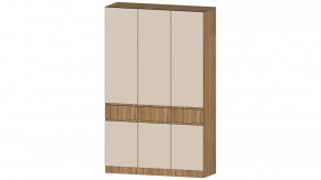 Ленора Шкаф 3х ств. Дуб вотан/Кашемир в Ишиме - ishim.mebel-tymen.ru | фото
