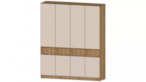 Ленора Шкаф 4х ств. Дуб вотан/Кашемир в Ишиме - ishim.mebel-tymen.ru | фото