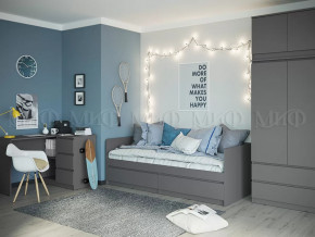 Модульная детская Челси Графит в Ишиме - ishim.mebel-tymen.ru | фото