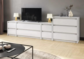 Модульная гостиная Айден Белое дерево в Ишиме - ishim.mebel-tymen.ru | фото