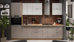 Модульная кухня «Габриэлла» Белый/Сноу/Муссон в Ишиме - ishim.mebel-tymen.ru | фото