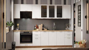 Модульная кухня «Габриэлла» Дуб крафт золотой/Сноу в Ишиме - ishim.mebel-tymen.ru | фото