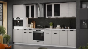 Модульная кухня «Гренада» Белый, Холст мокко в Ишиме - ishim.mebel-tymen.ru | фото