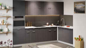 Модульная кухня «Кимберли» Белый, Муссон в Ишиме - ishim.mebel-tymen.ru | фото